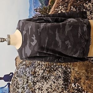 Athleta camo sweater